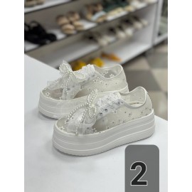 کفش عروس ونس عروس کتانی عروس کد 487