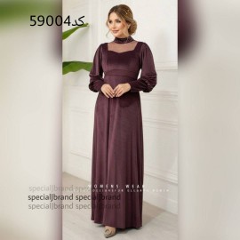 لباس مجلسی ماکسی مدل ماهنی ارسال رایگان 