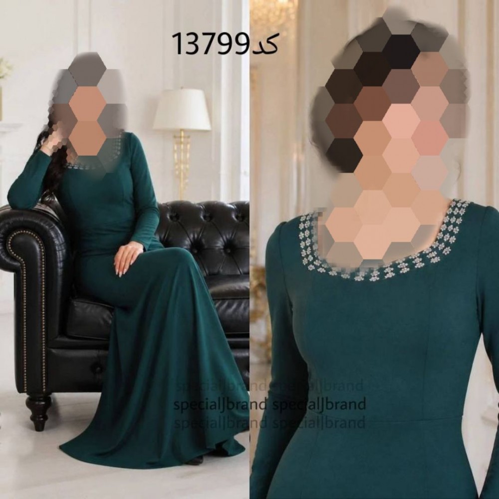 لباس مجلسی ماکسی مدل فرنیا